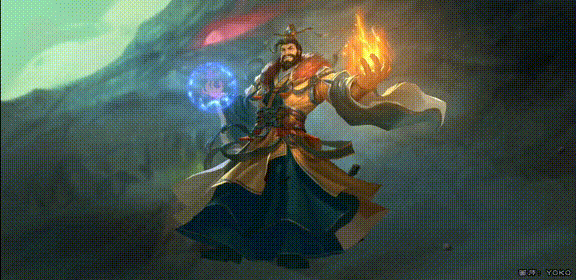盛气凌人-许攸 特殊动作.gif