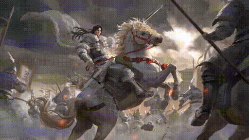 纵横幽燕-公孙瓒 待机动作.gif