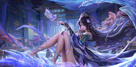 阙寒惊凤-郭女王 待机动作.gif