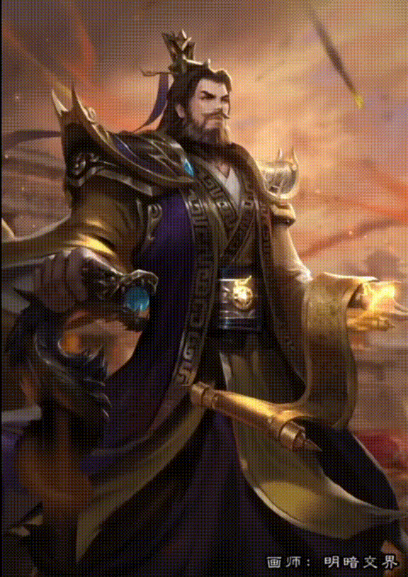 雄踞益州-刘焉 待机动作.gif