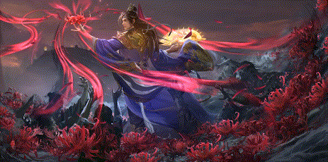 刹那绽华-戏志才 特殊动作.gif