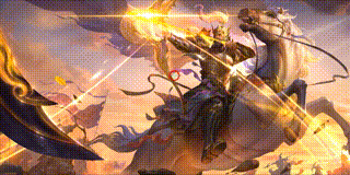 长沙阻敌-星黄忠 待机动作.gif