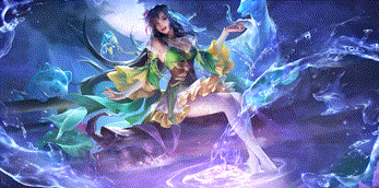 丽质天成-小乔 待机动作.gif