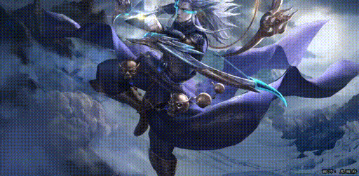 万人辟易-神甘宁 攻击动作.gif