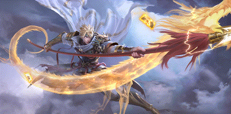 鳞振九霄-神赵云 待机动作.gif