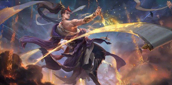 狷介疏狂-祢衡 特殊动作.gif