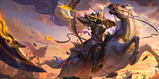 长沙阻敌-星黄忠 特殊动作.gif