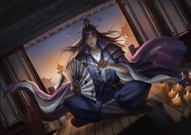举棋若定-戏志才 攻击动作.gif