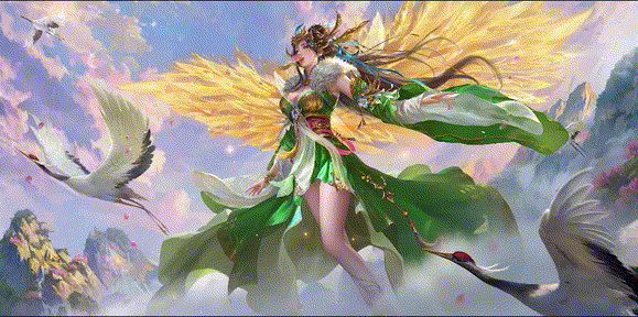 别鹤孤鸾-步练师 特殊动作.gif