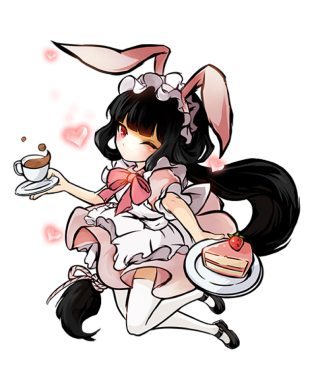 琳获取方式:皮肤夺宝获得皮肤故事:"今天的主题,是可爱的小兔子哦