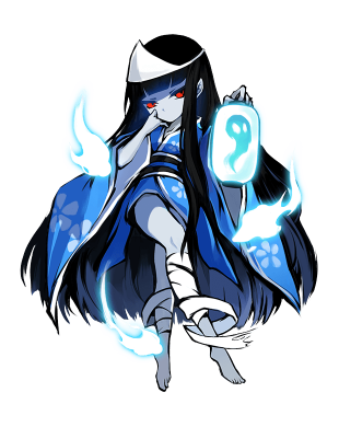 姬·琳所属忍者:神乐·琳获取方式:外观商店购买皮肤故事:作为巫女的