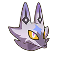 恶魔狼异色头像