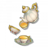 鎏金魔法茶具