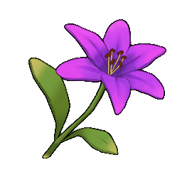 物品图标 紫色百合.png