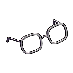 便利贴方框眼镜的头像
