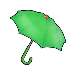 绿色雨伞的头像