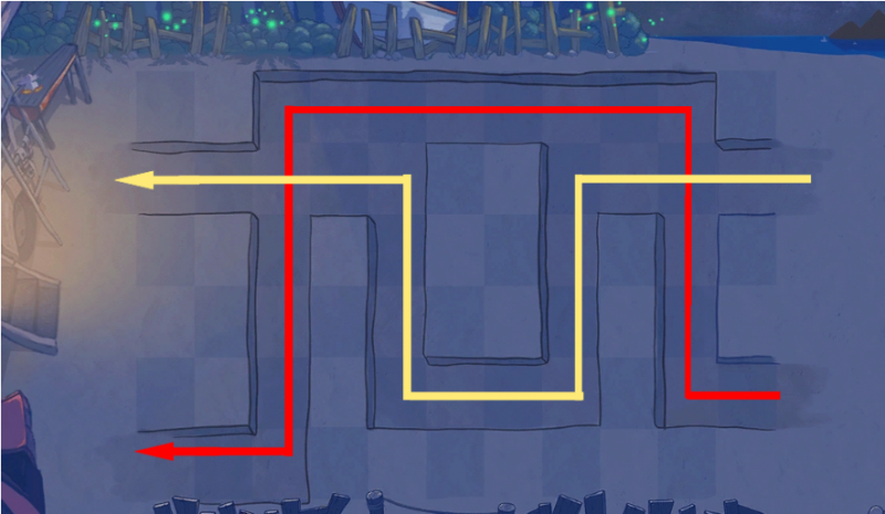 文件:塔防冒险：第14关-路线.png