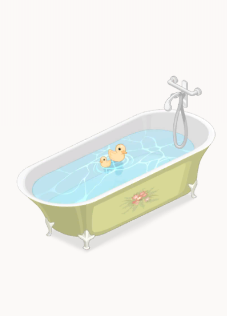 编辑家具小黄鸭浴缸
