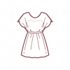 镂空花连衣裙·白图标