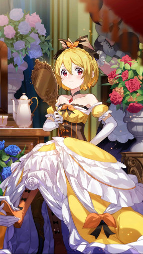 菲鲁特不习惯的礼服