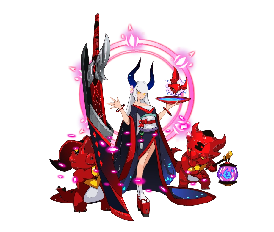 踏花鬼灵，来源：赛尔号WIKI