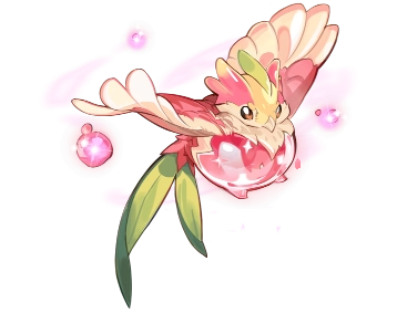 蜜桃鸟，来源：赛尔号WIKI
