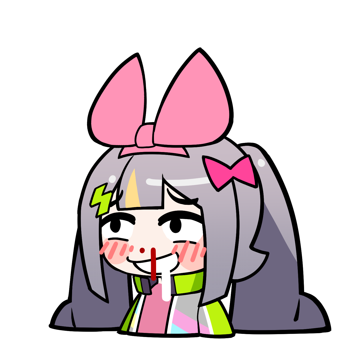 皮皮 表情包—流鼻血.png