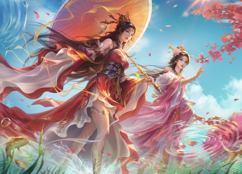 文件:蒹葭萋萋-甘夫人糜夫人-静态.png