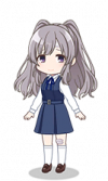 【白いツバサ】幽谷雾子常服小人.png