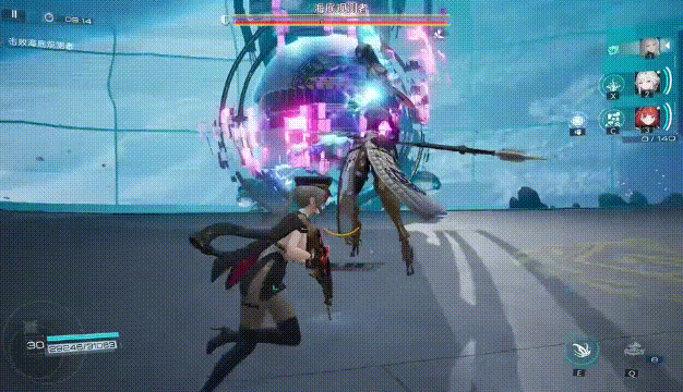 海底观测者一型机兵-长矛挥砍.gif
