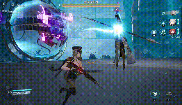 海底观测者一型机兵-近战连击.gif