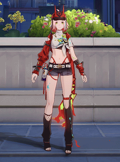 乱破站立动作.gif