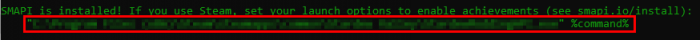 Modding - installing SMAPI on Windows - installer Steam text.png