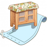 花布木制矮柜图纸