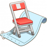 红白折叠椅图纸