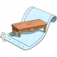 金边木制茶几图纸