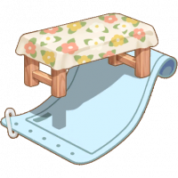 花布木制茶几图纸