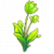 绿郁金香图标