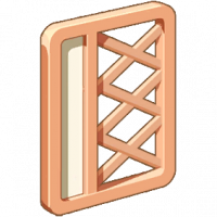 奶油布丁隔断墙