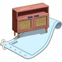 中式编织矮柜图纸