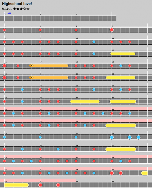 谱面 Highschool love！ 简单.png