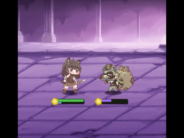 米雪普通攻击演示.gif