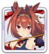 【陣風の花紺青】ダイワスカーレット