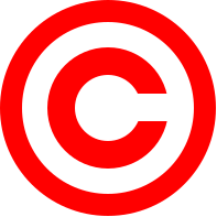 文件:Red copyright.svg