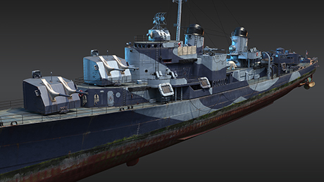 游戏资讯 弗兰克·诺克斯号驱逐舰 图1.jpg