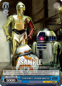 “STAR WARS”C-3PO＆BB‐8＆R2‐D2