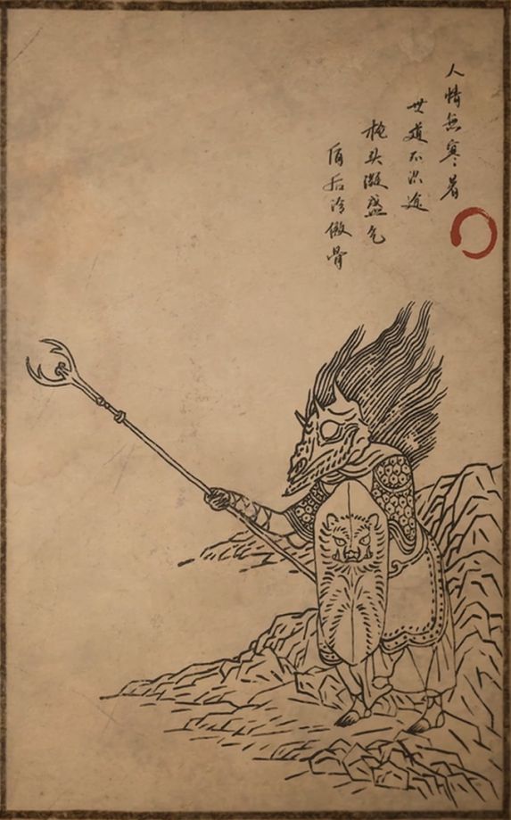 骨悚然的主要形象