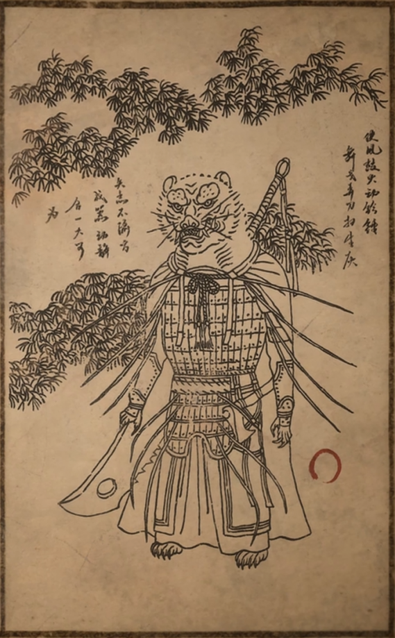 寅虎的主要形象