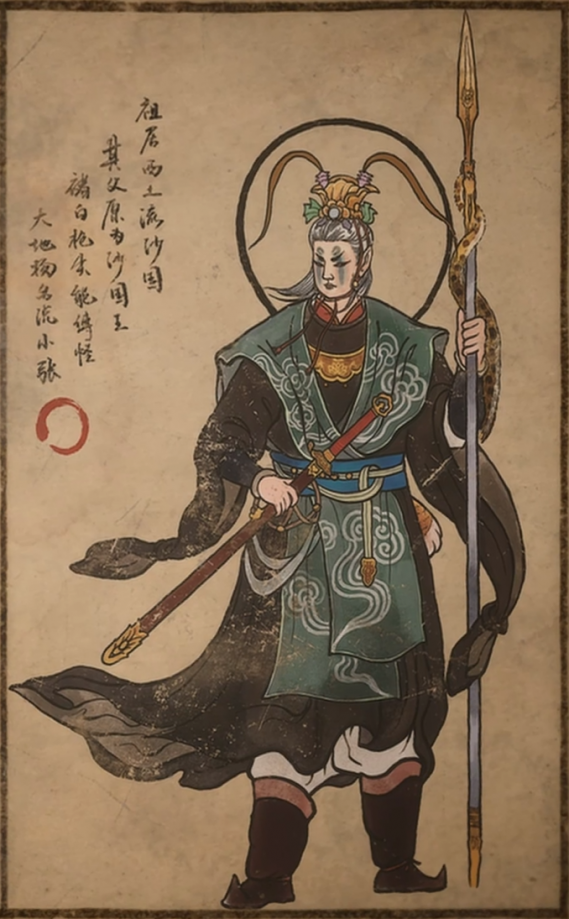 小张太子的主要形象