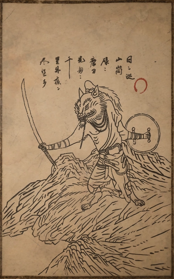 狼校卫的主要形象